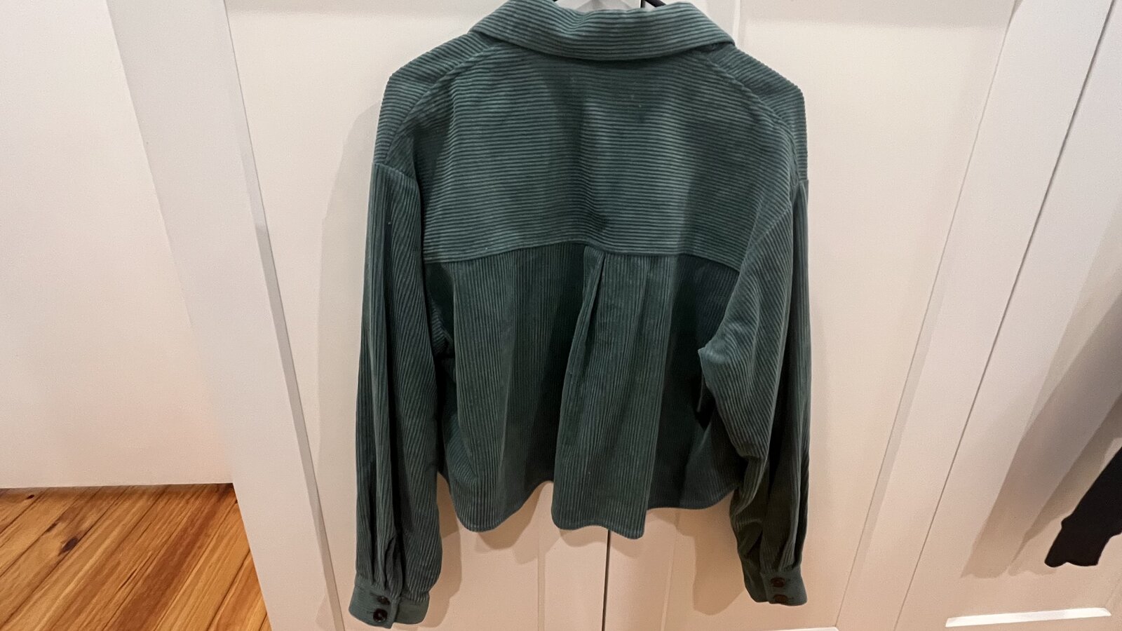 - So into you cropped cord shirt 