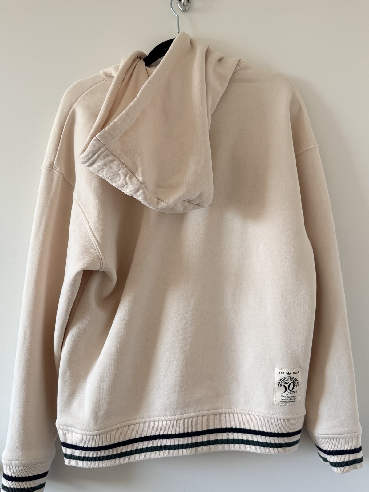 50 Years Anniversary Hoodie – Wonder White – IA8318