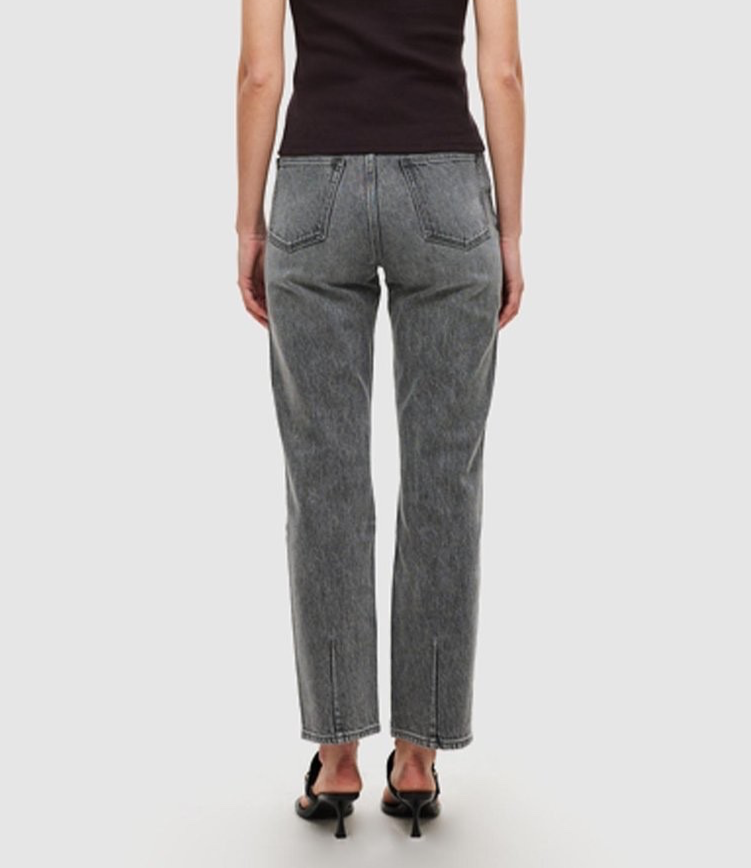 Nico Straight Jeans Washed Grey (28)