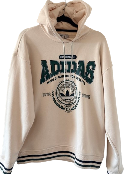 50 Years Anniversary Hoodie – Wonder White – IA8318