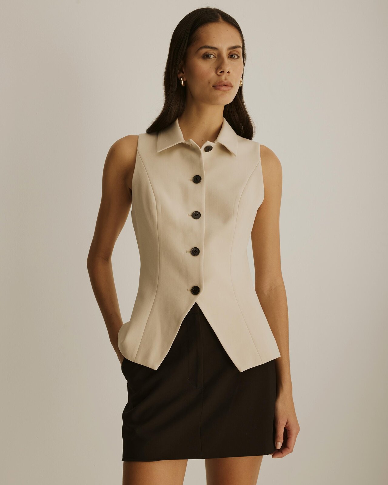 Aisling Tailored Fitted Vest