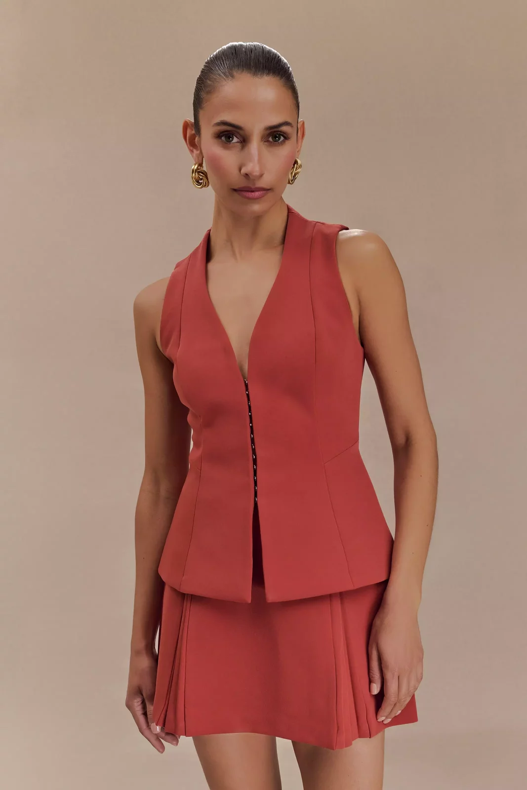 Melinda Structured Vest Top