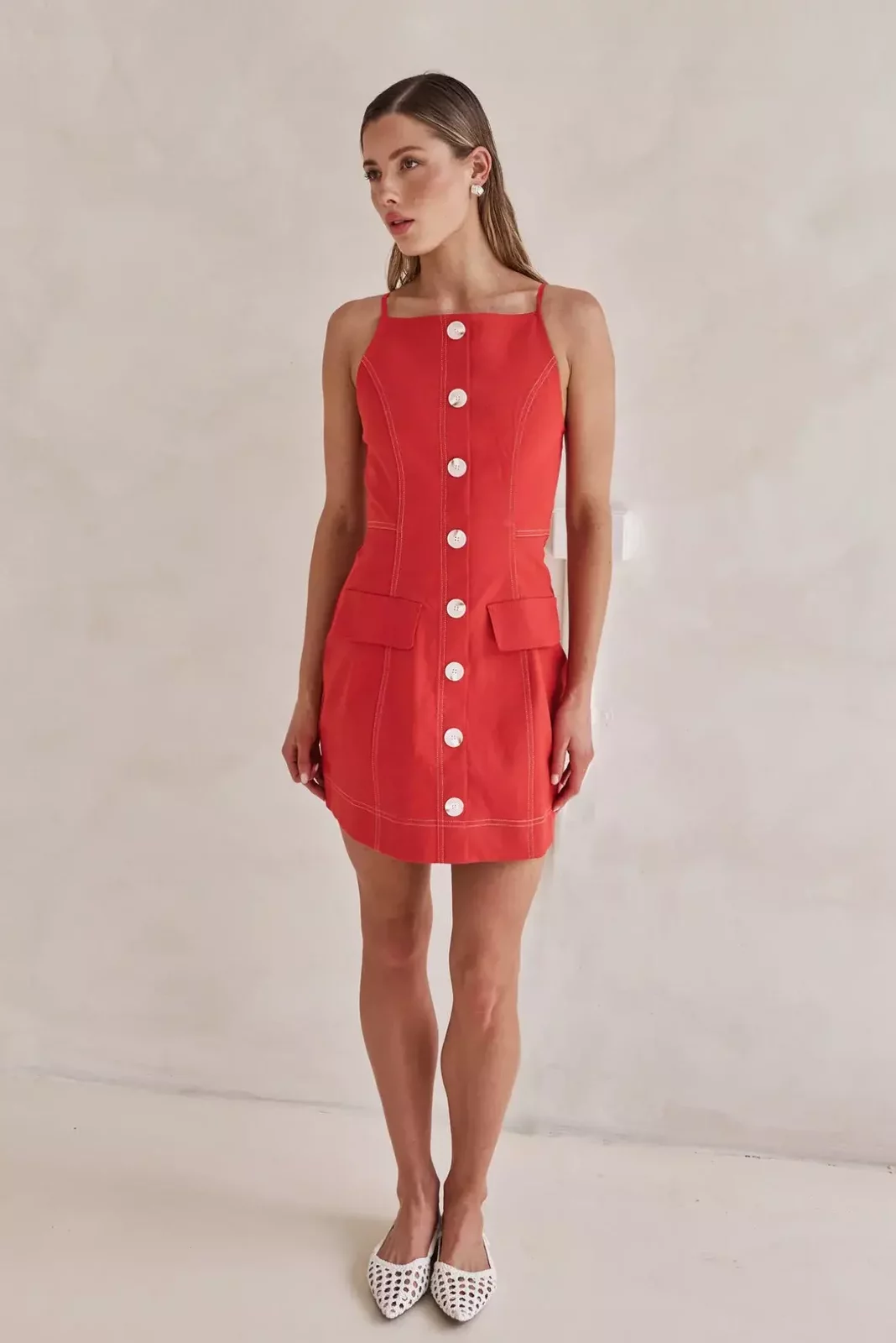 Belinda Denim Mini Dress