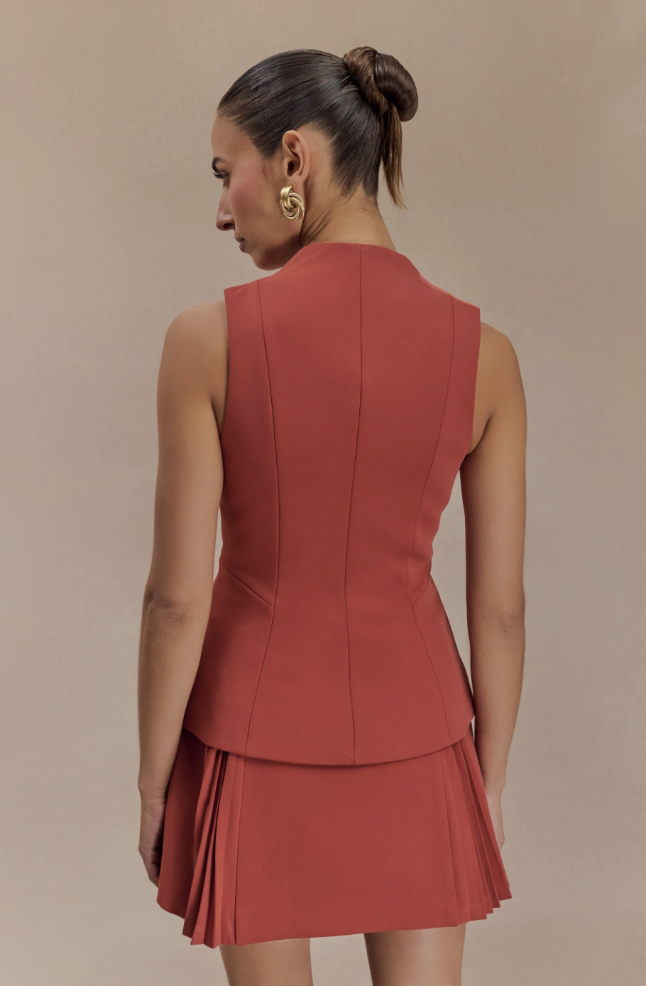 Melinda Structured Vest Top