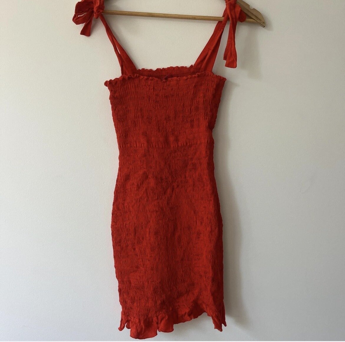 Nikita Burnt Orange Mini Dress