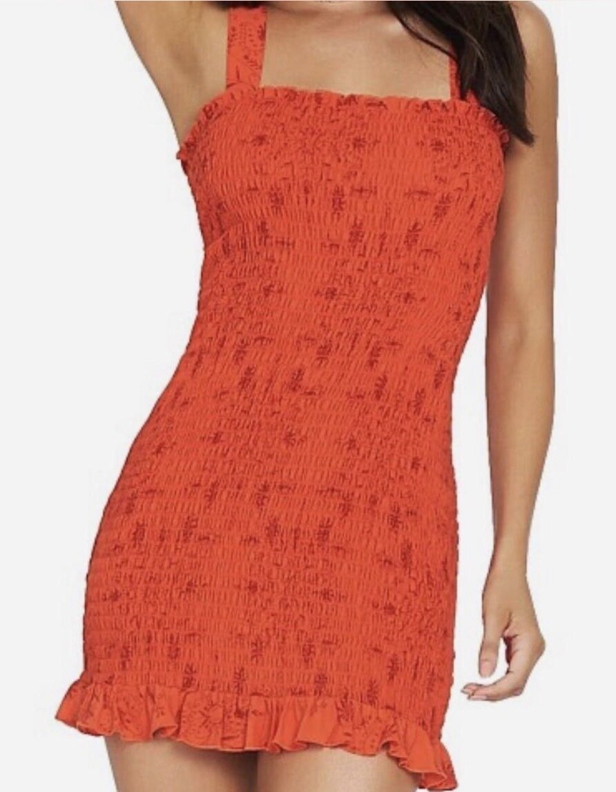 Nikita Burnt Orange Mini Dress