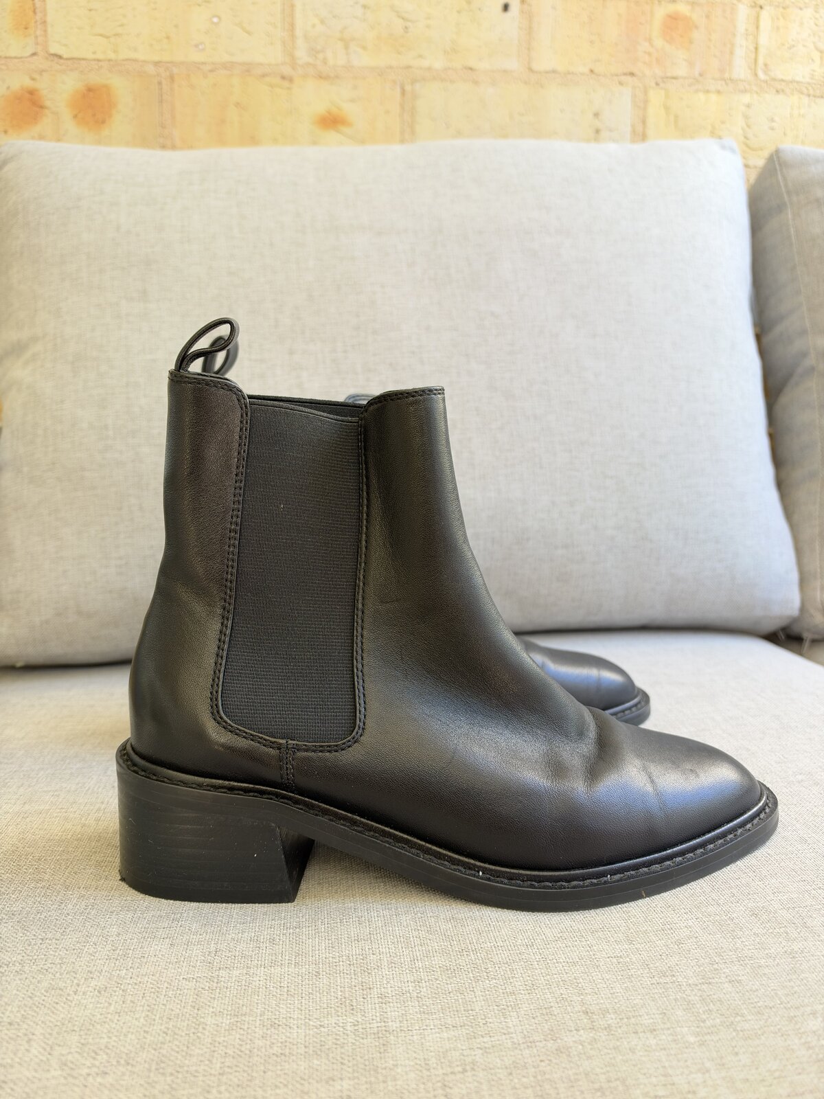 Leather Chelsea Boots