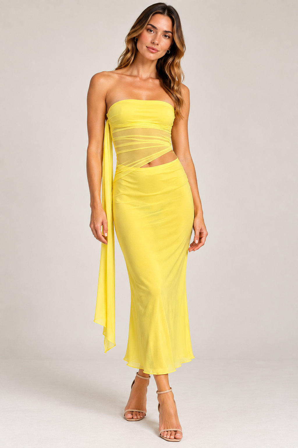 Saint & Secrets Lemon Dress