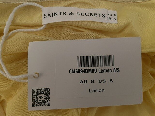 Saint & Secrets Lemon Dress