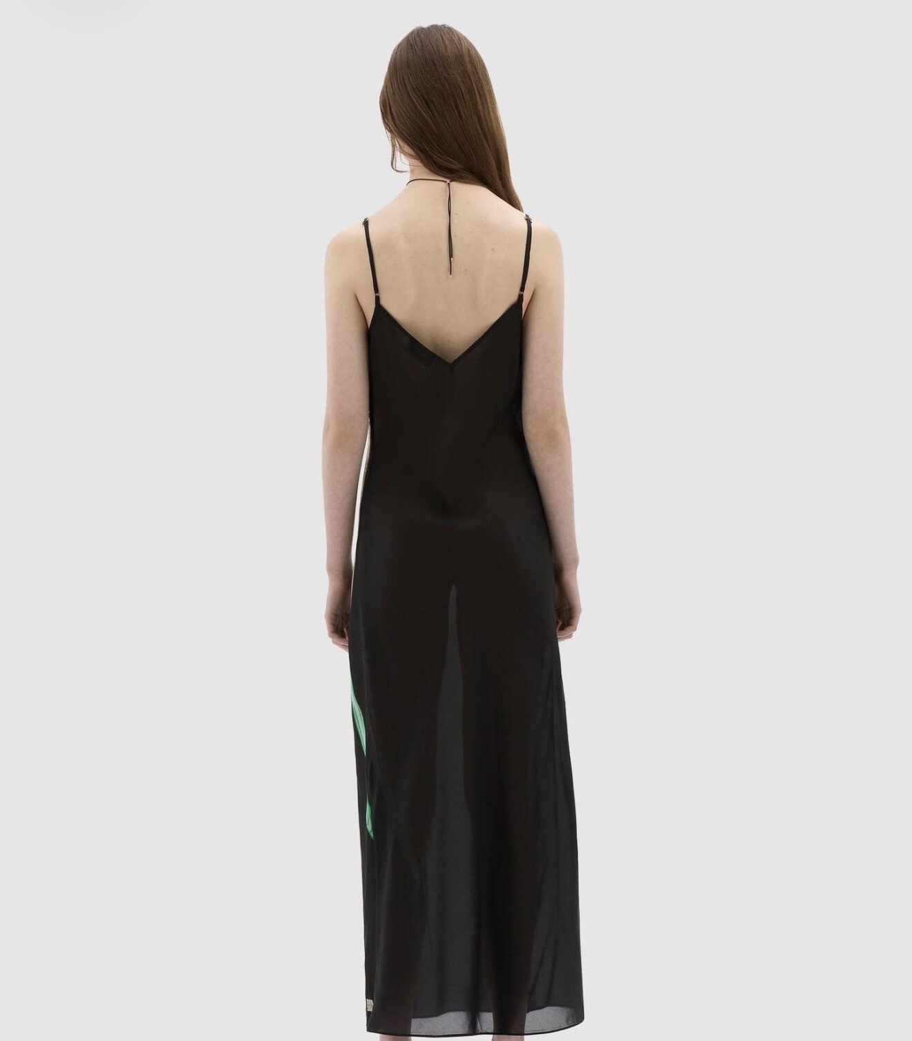 Silk Chiffon Cobra Lilly Maxi Dress