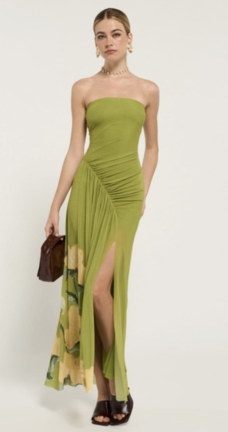 Citrina Strapless Dress