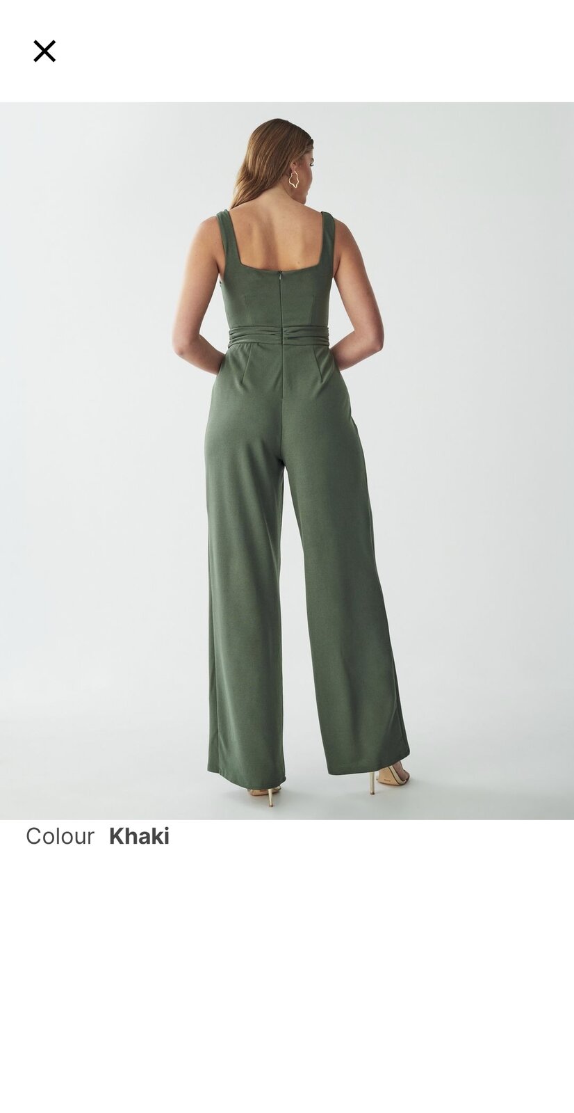 Khaki jumpsuit 