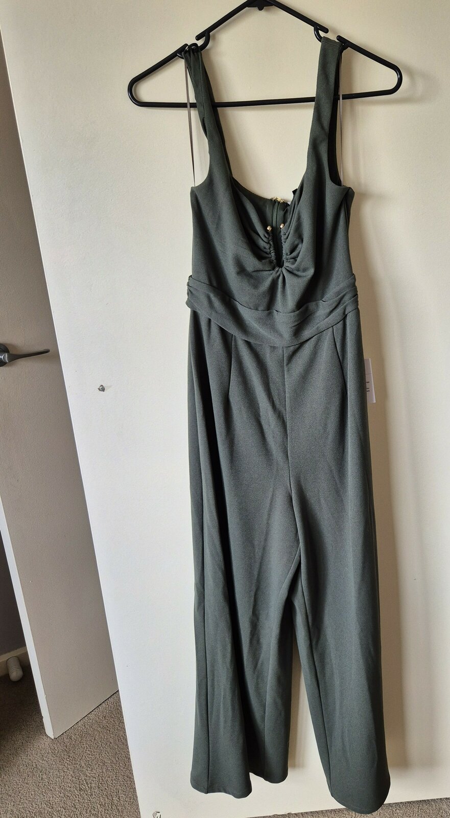 Khaki jumpsuit 
