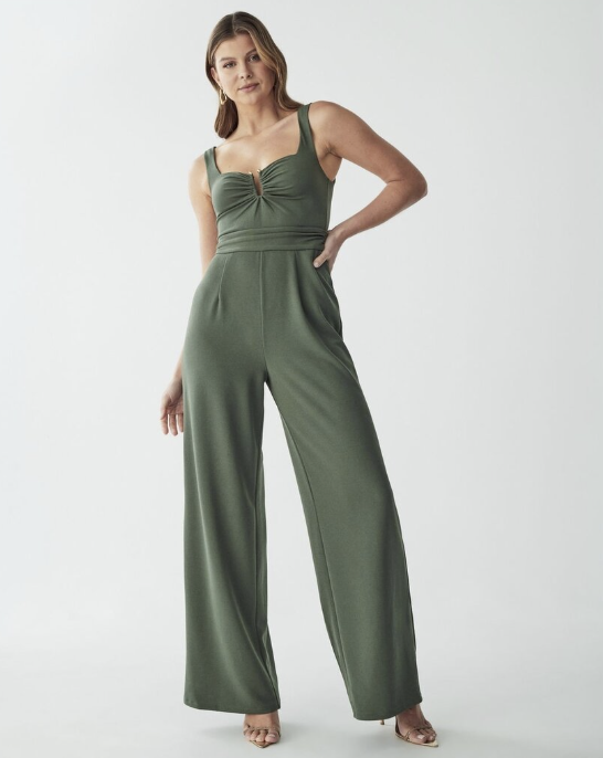 Khaki jumpsuit 
