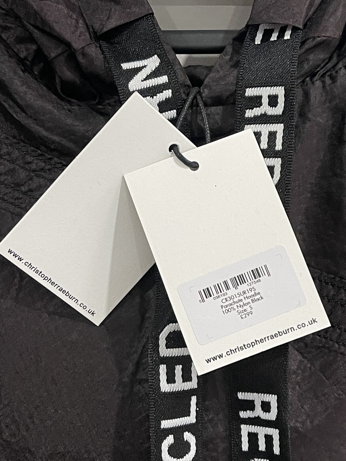 Parachute Hoodie // Rare* // Small // With Tags // RRP. $499.00 