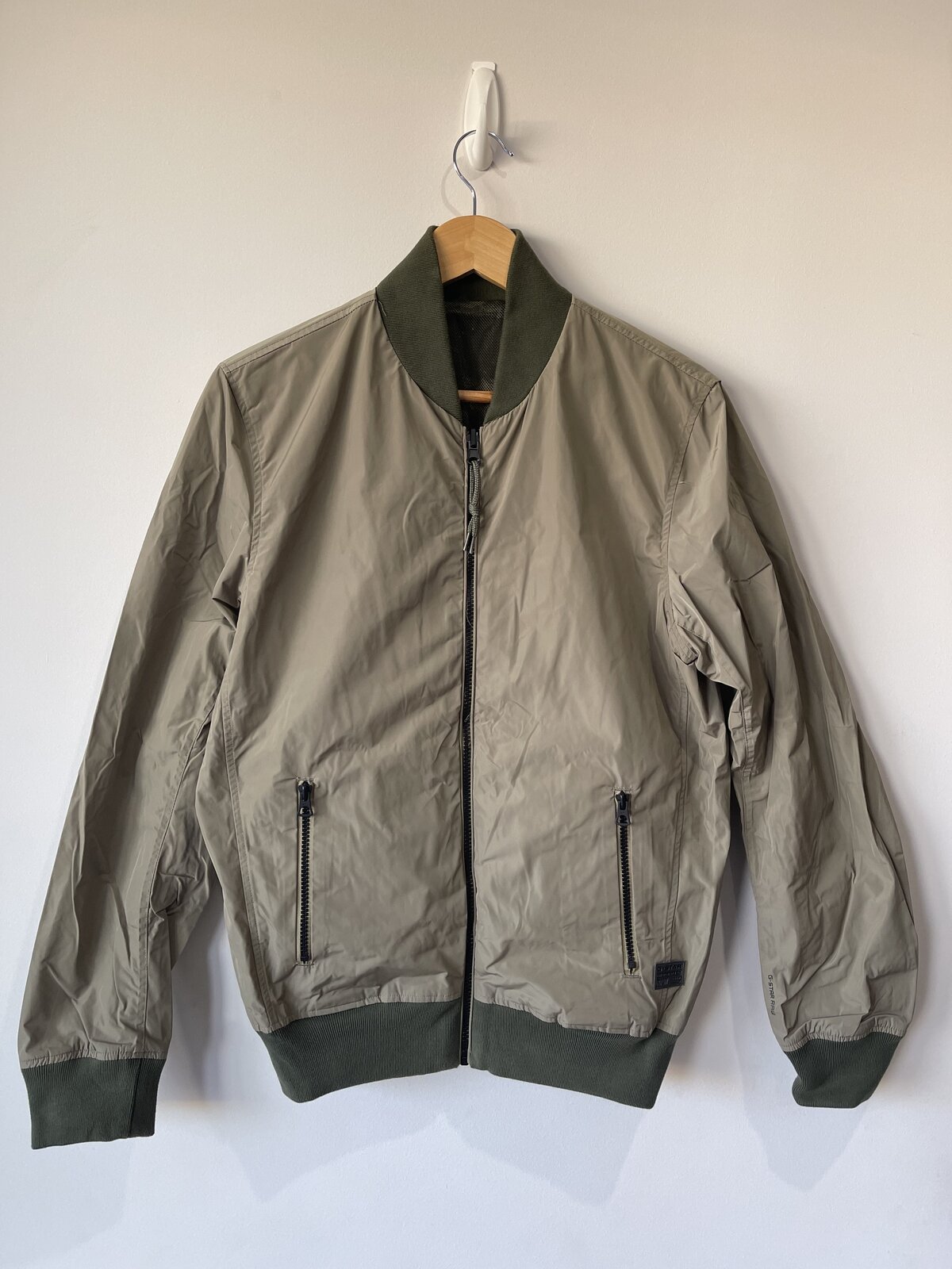 green/camo bomber jacket // Small // With Tags // RRP. $159.99 