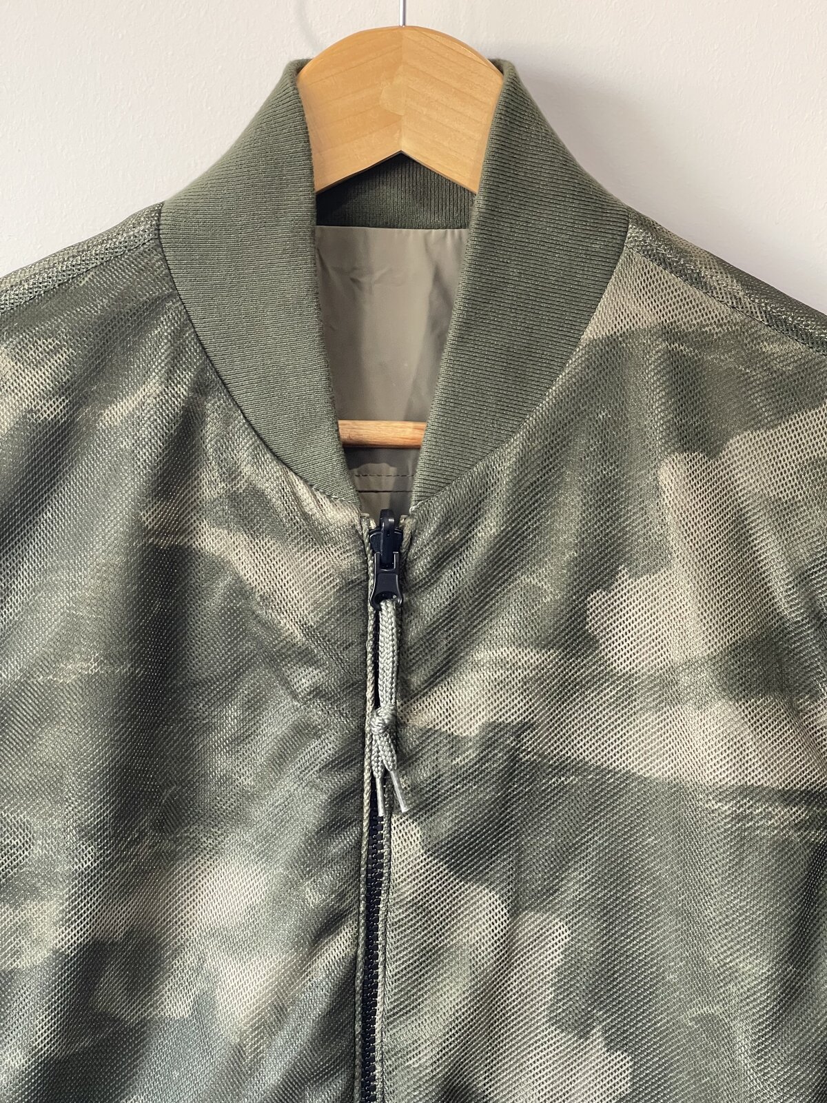 green/camo bomber jacket // Small // With Tags // RRP. $159.99 