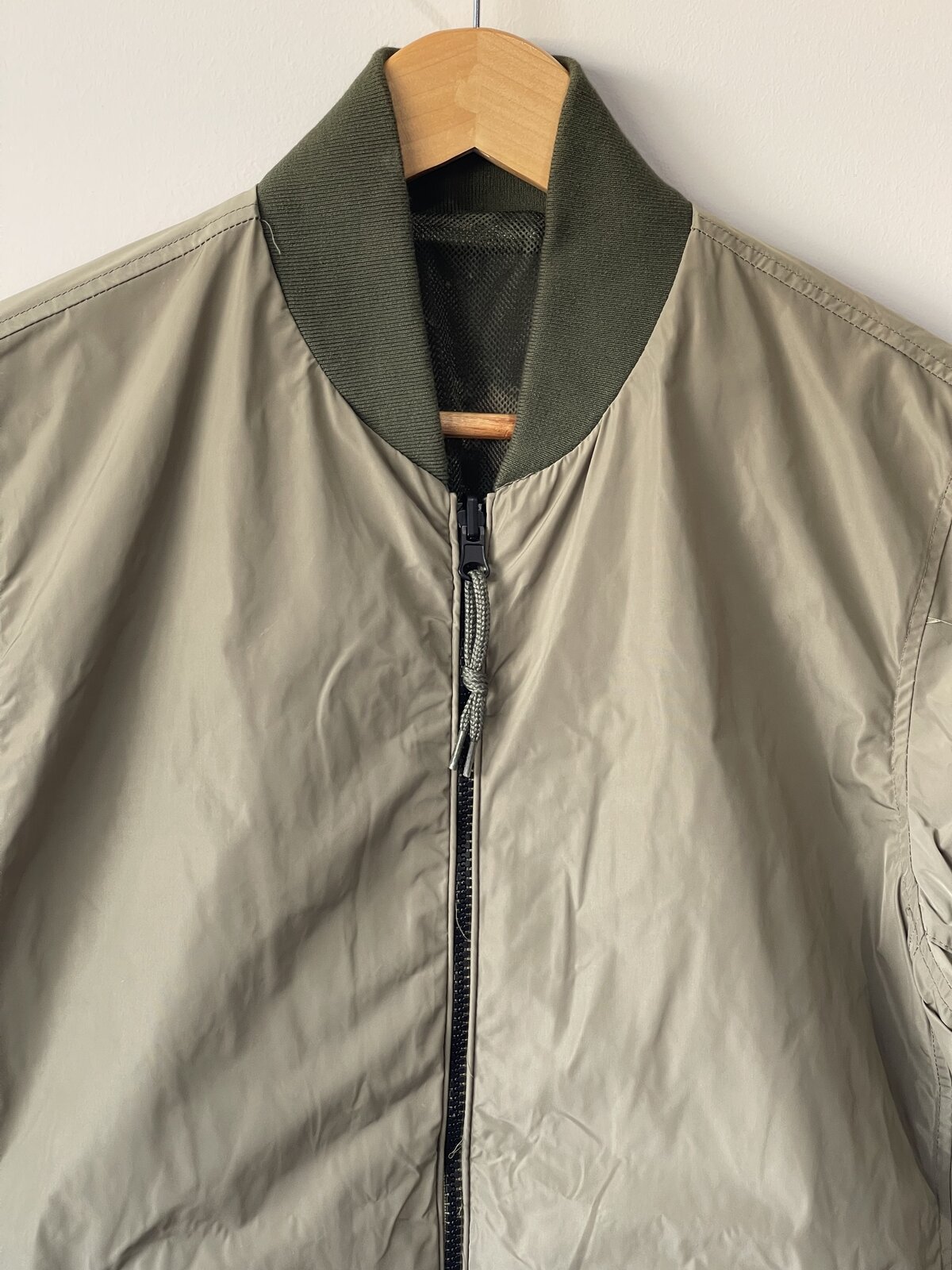 green/camo bomber jacket // Small // With Tags // RRP. $159.99 