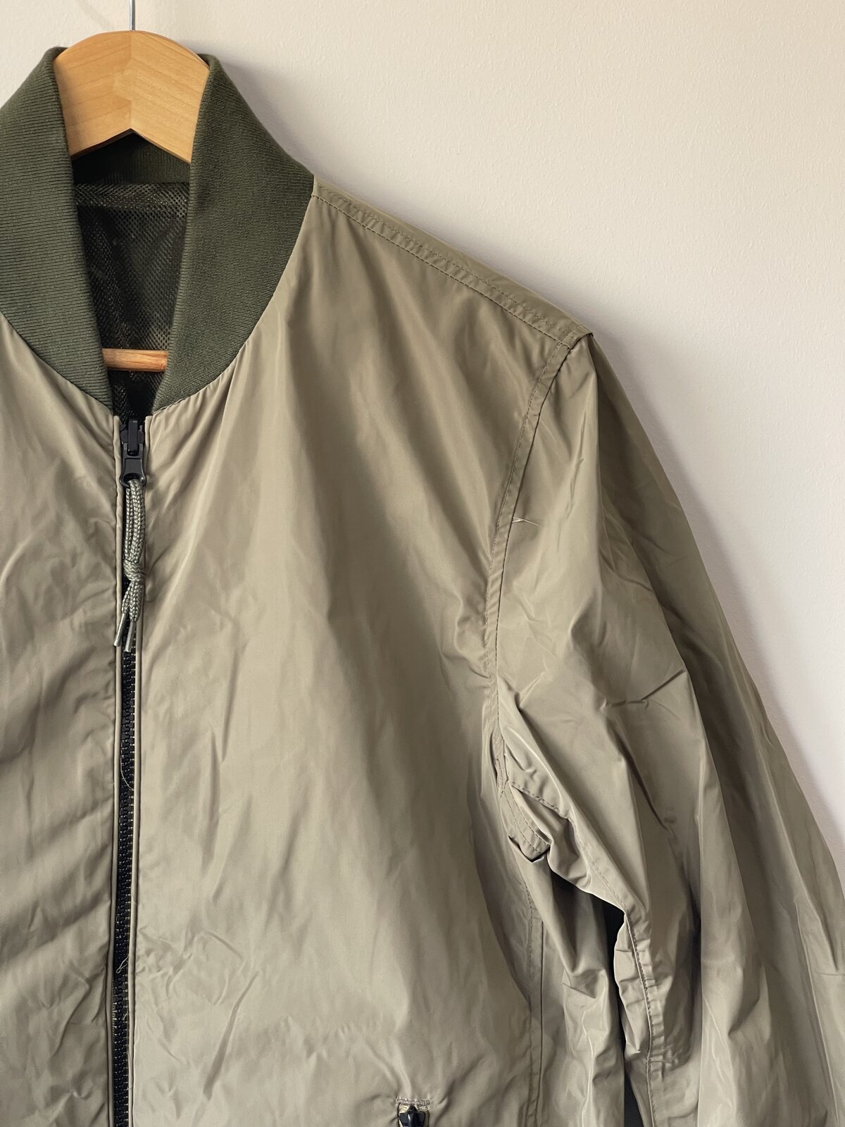 green/camo bomber jacket // Small // With Tags // RRP. $159.99 