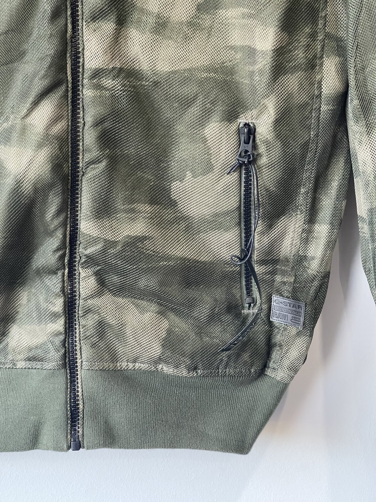 green/camo bomber jacket // Small // With Tags // RRP. $159.99 