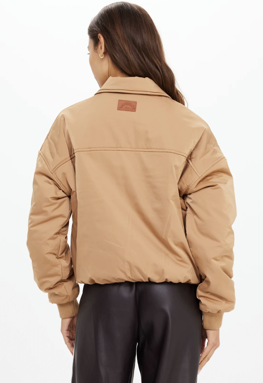 CARLOTTA BOMBER JACKET - TAN [USW325120]