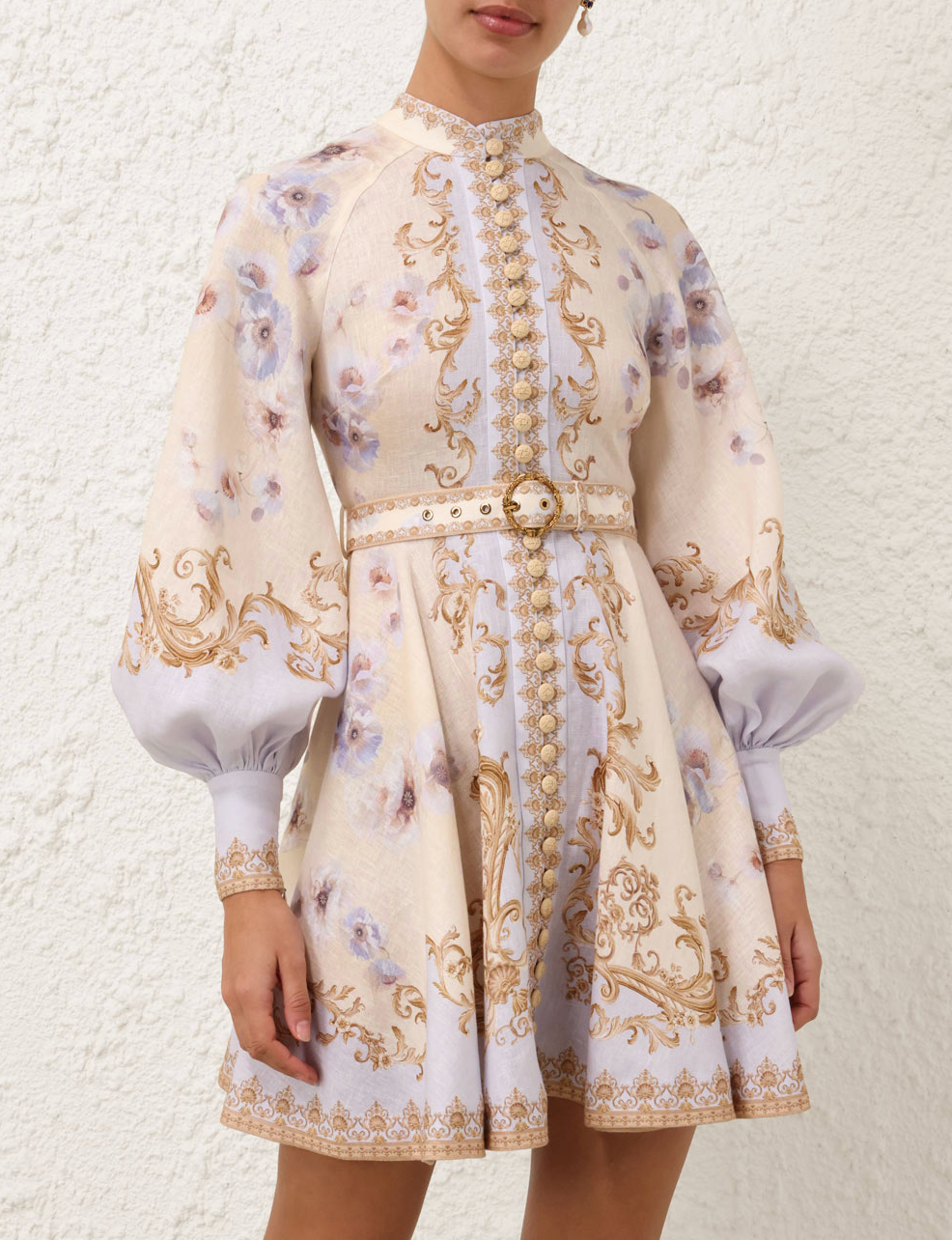 Hypnotic buttoned mini dress 0/ AU8/US4