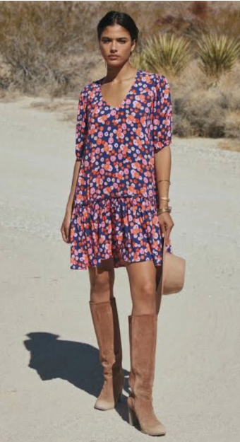 Rosa Dress in Periwinkle by Mr Zimi