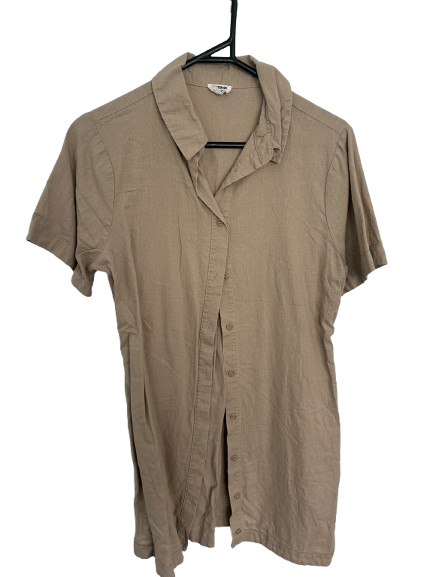 Button Up Tshirt Dress