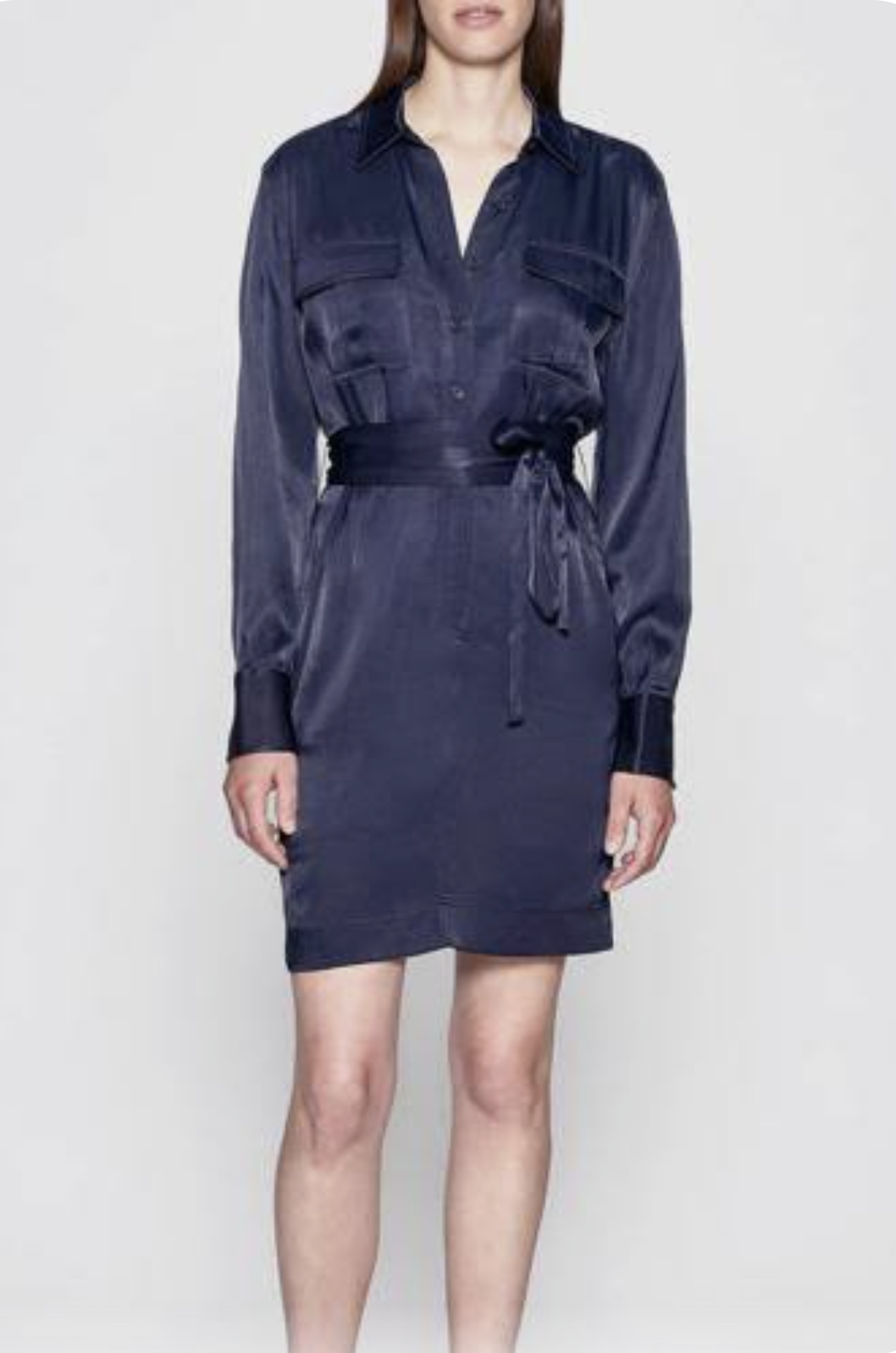 Femme - Long Sleeve Shirtdress