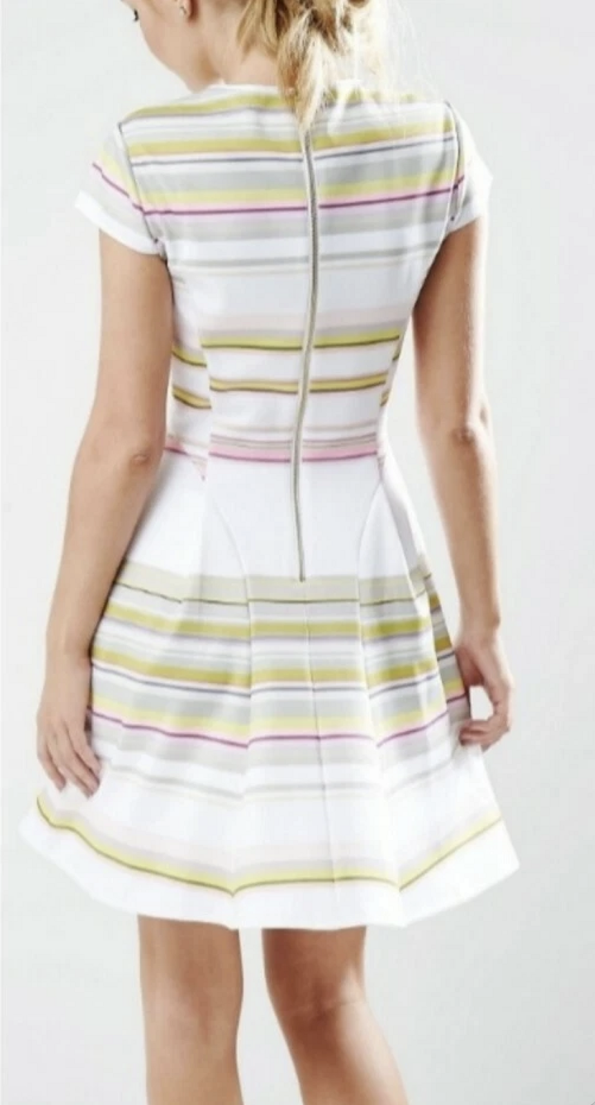  AQUAI CAROUSEL SKATER DRESS
