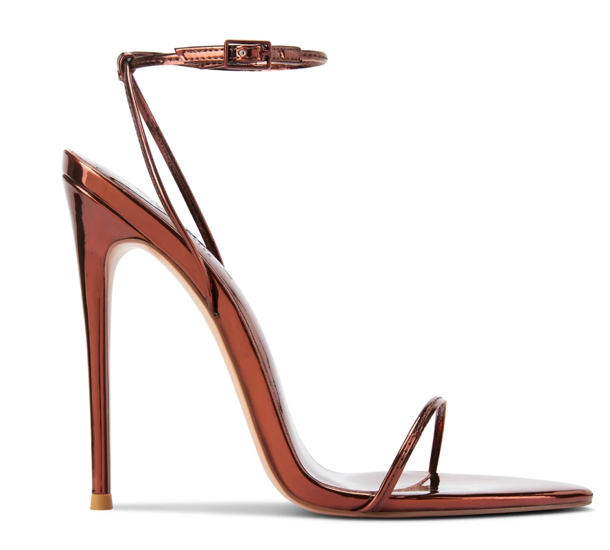 As new Andx Sandal Liquid Bronze - US10
