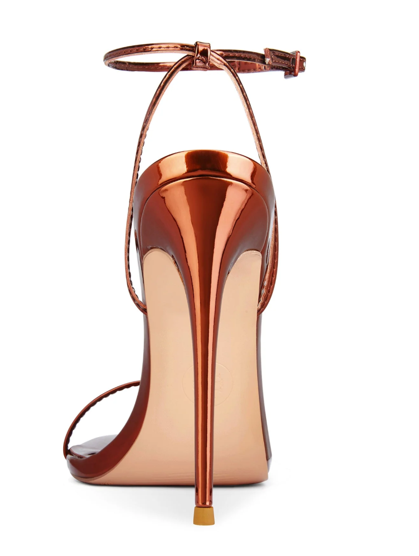 As new Andx Sandal Liquid Bronze - US10