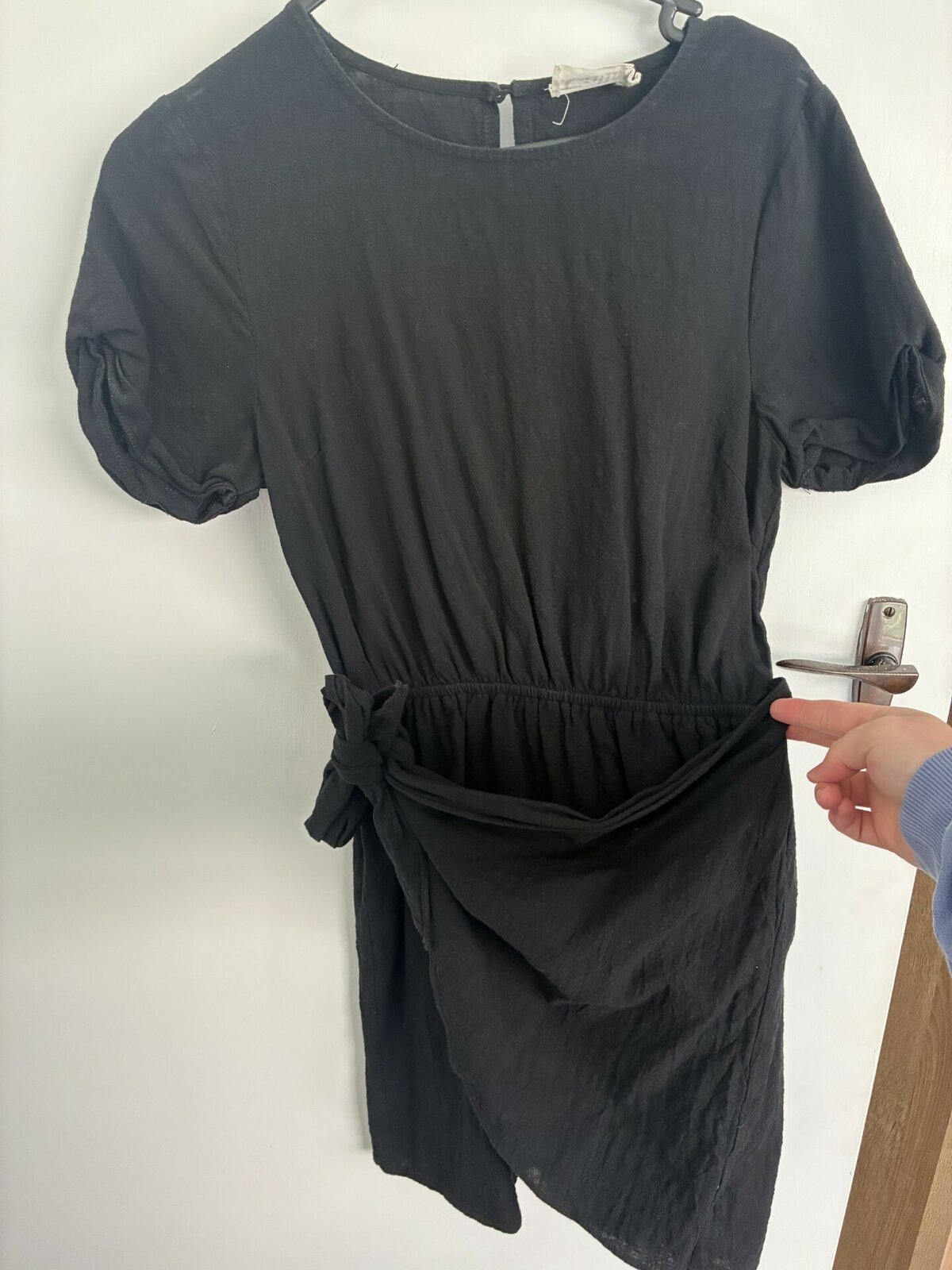 Black Tie Around dress