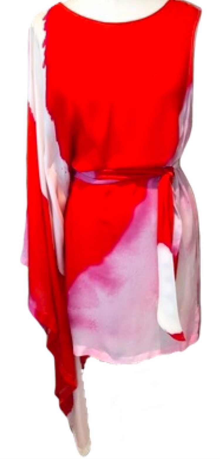SASS & BIDE Silk Tie Dye Dress Size 10