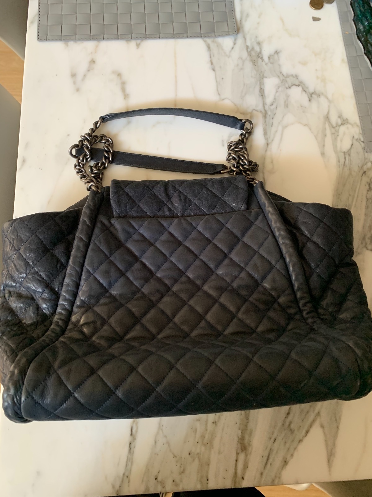 Paris-Seoul Accordion Flap Bag