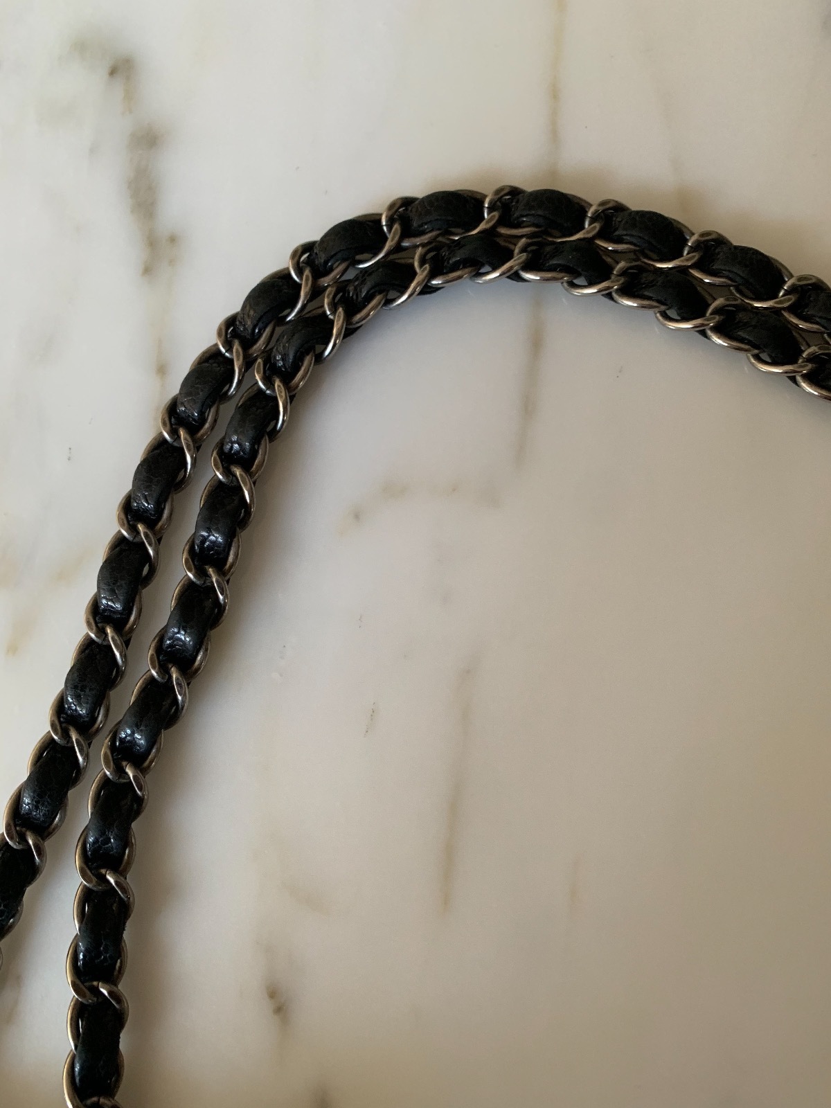 Large Leather Flap Handbag