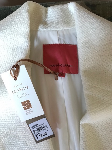 Marvellous Creations Jacket White Size 8 BNWT