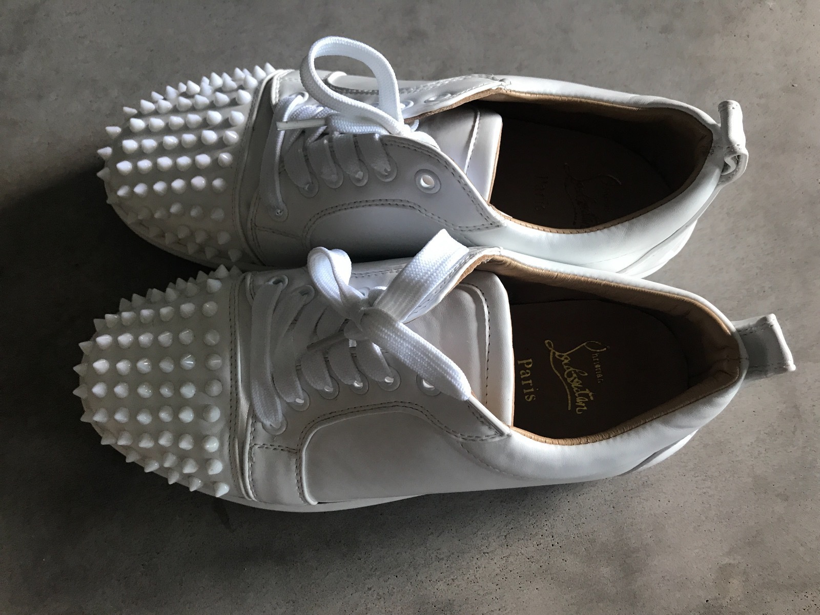 Leather Stud Sneakers Size 9 (EU 39)
