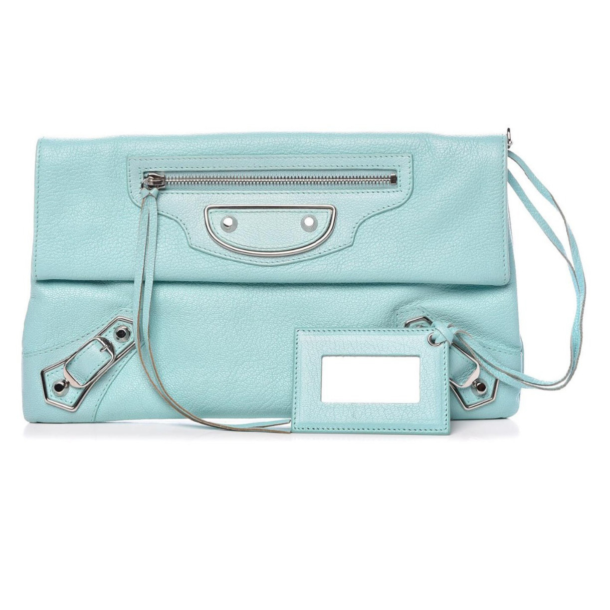 Envelope Clutch Bleu Azur (w detachable strap)