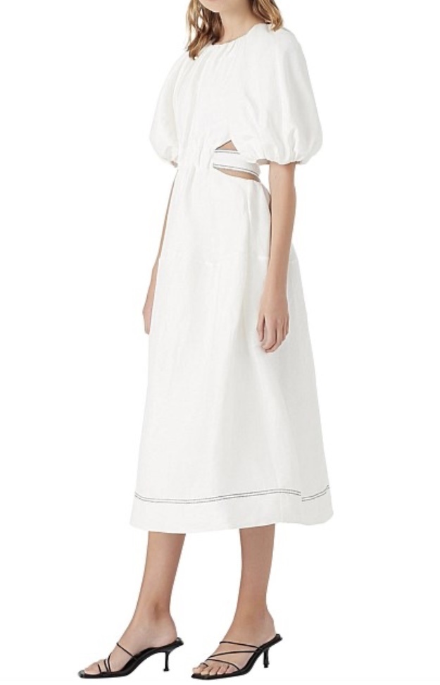 Mimosa Cutout Midi Dress Size 6-10