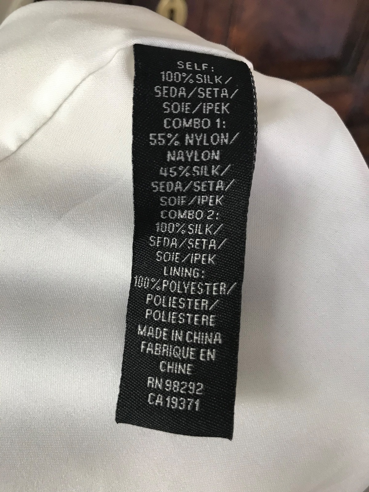 New York Silk Shift Dress Size 6