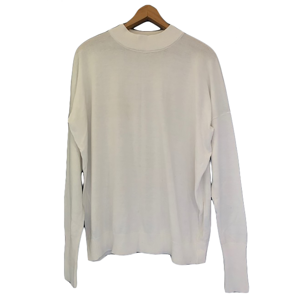 White Oversized Jumper Size 8