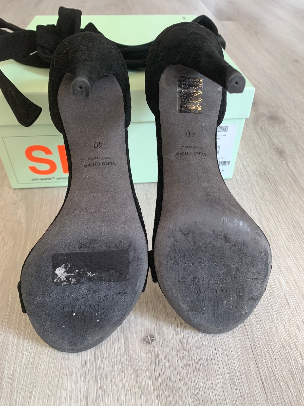 Bow Tie Strap Heels Size 9.5