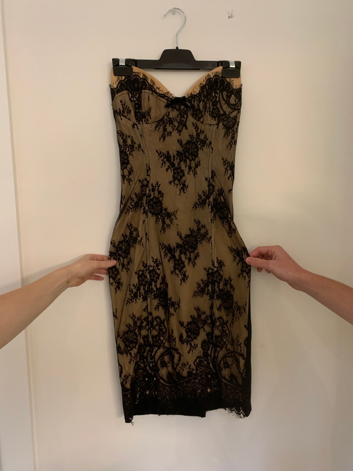 white christmas dresses The Classic Corset Bra Dress in Black – Wheels and Dollbaby