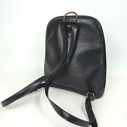 Louis Vuitton Gobelins Noir Black Epi Leather Backpack - AirRobe display picture 1