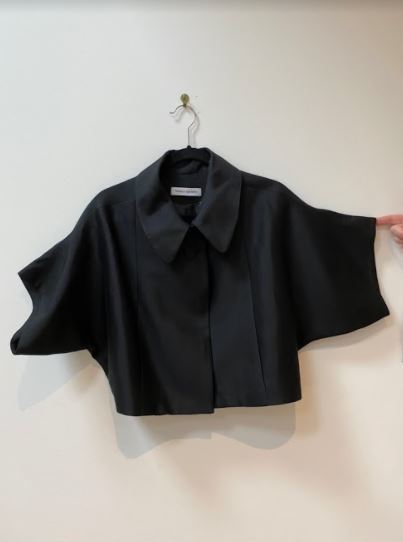 Bianca Spender Cropped short sleeve jacket Size AirRobe