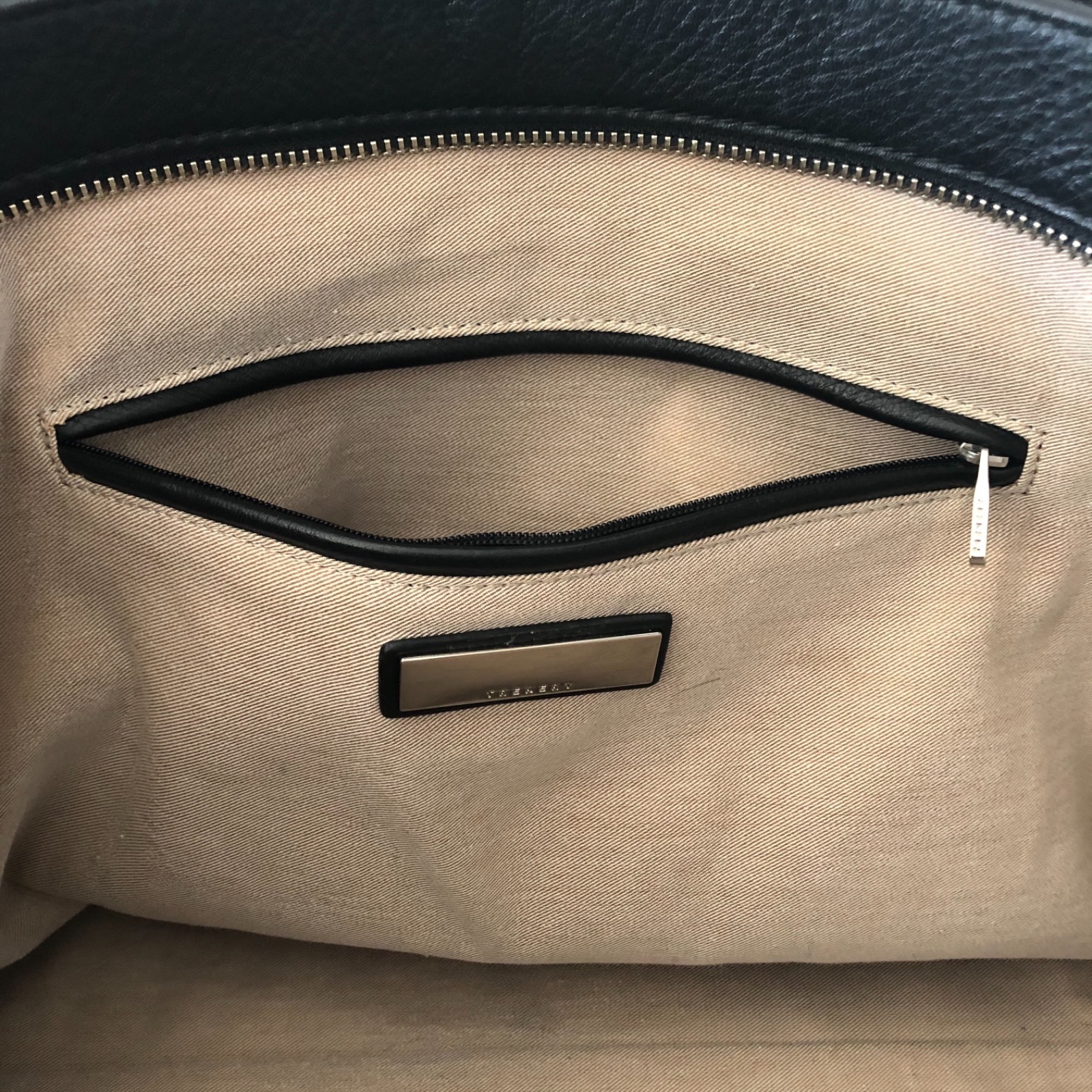 Black Leather Handbag