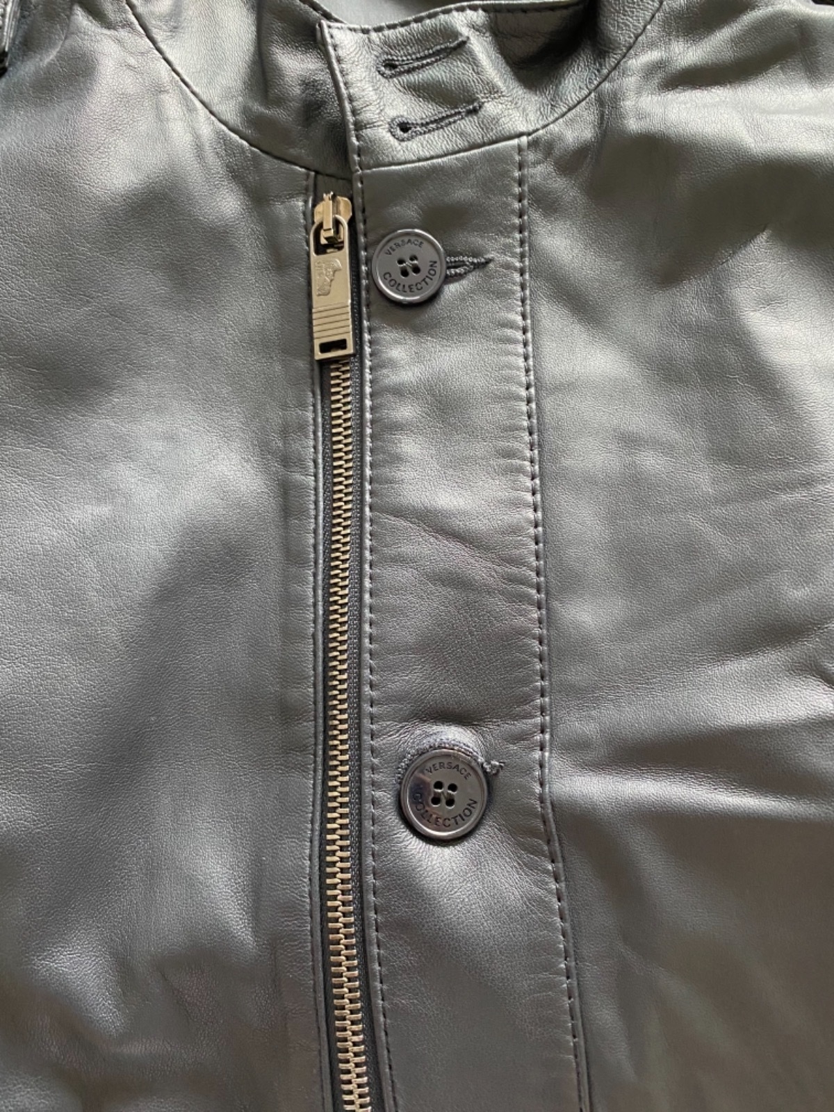 Leather Jacket Size M