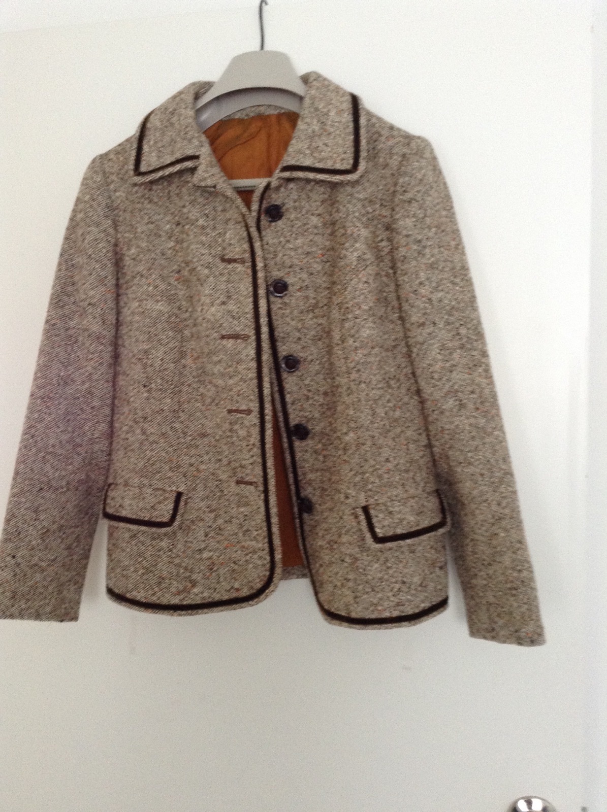 60's tweed jacket Size 12