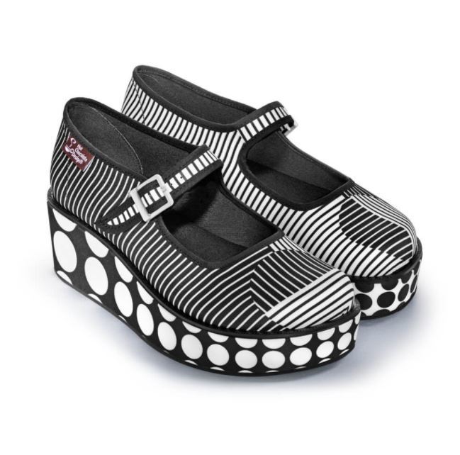  Op Art Platforms Size 6